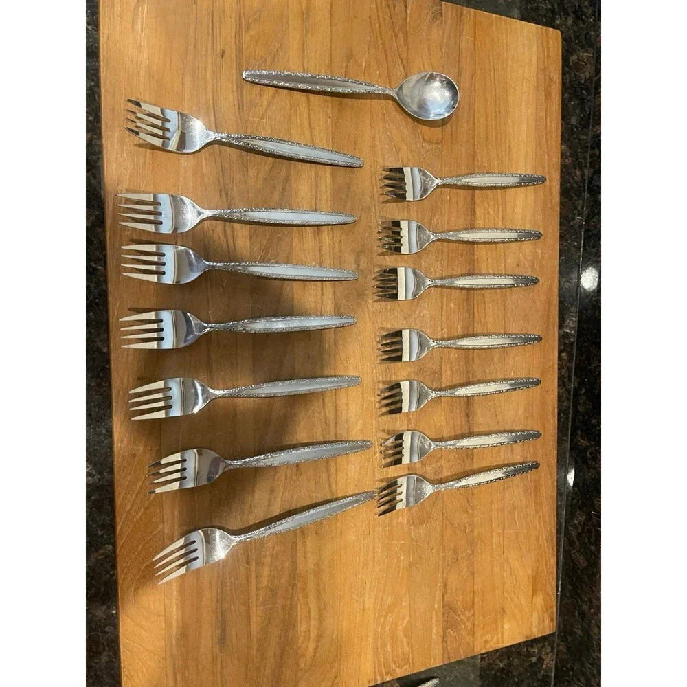 Riviera Stainless Steel Japan - 70-Piece Flatware Set